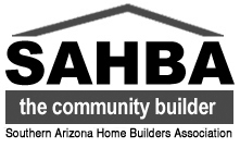 A badge showing partnership with Southern Arizona Home Builders Association.