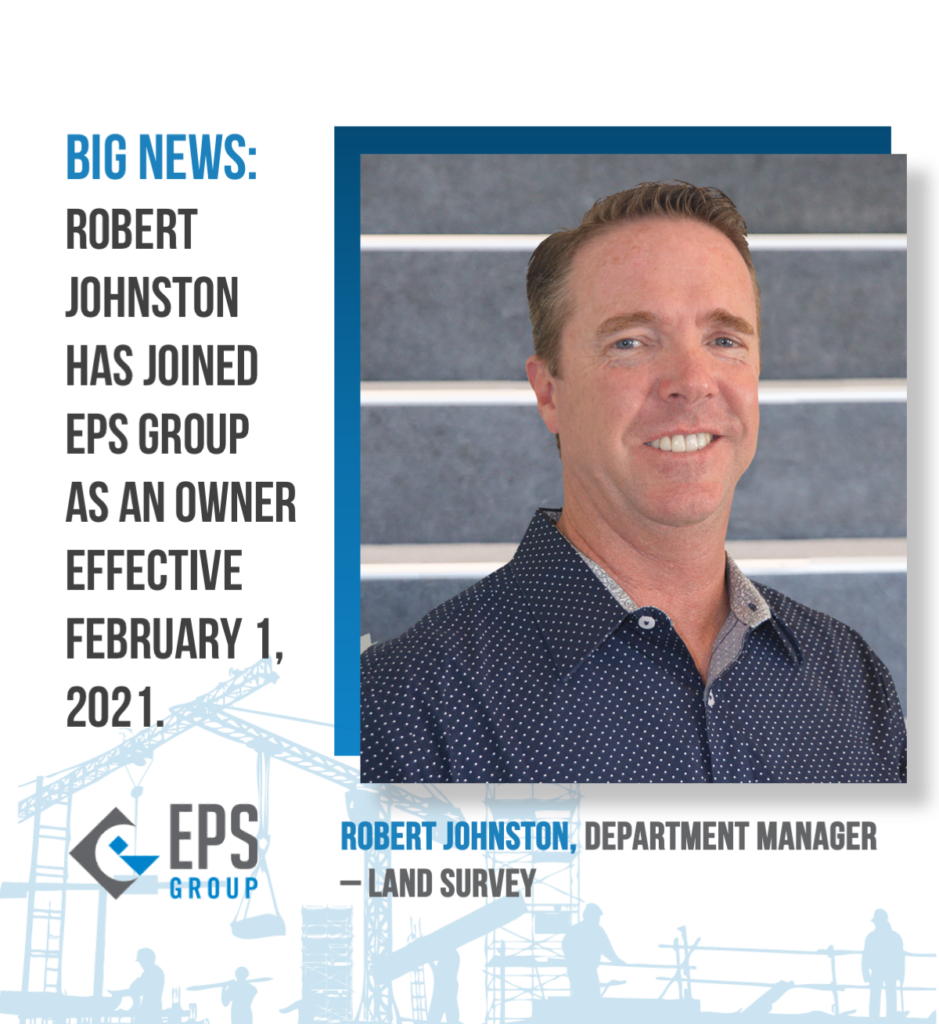 Congratulations Robert Johnston, Owner at EPS Group!